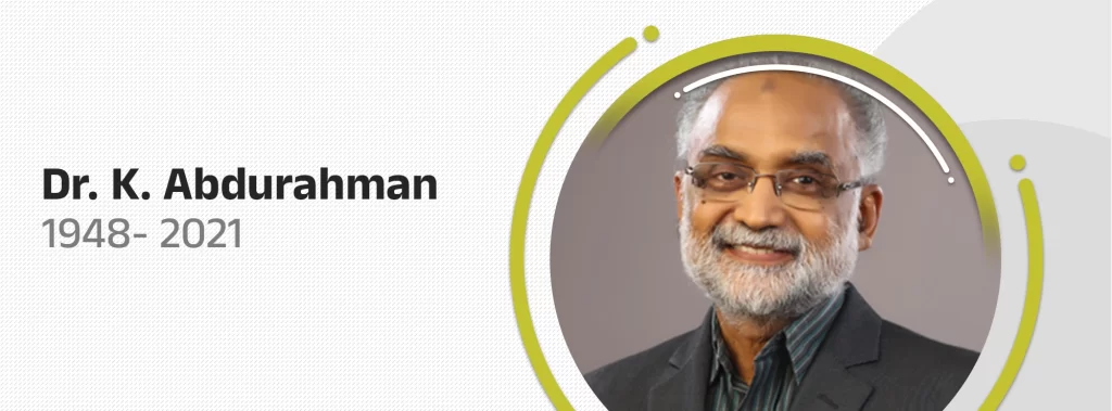 Dr. K. Abdurahman