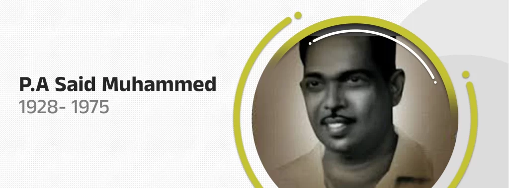P.A Said Muhammed