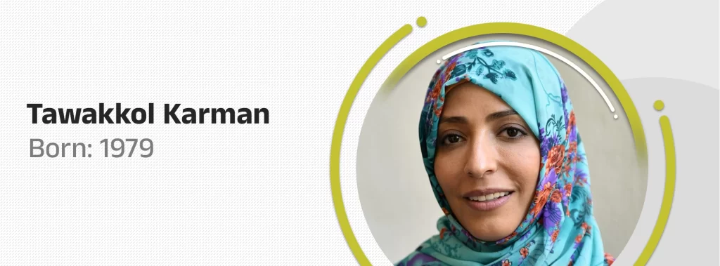 Tawakkol Karman Yemeni journalist and politician