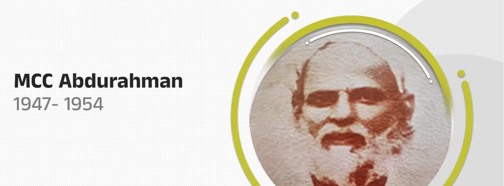 mcc Abdurahman moulavi