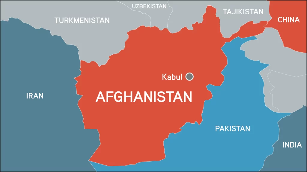 Afghanistan Map